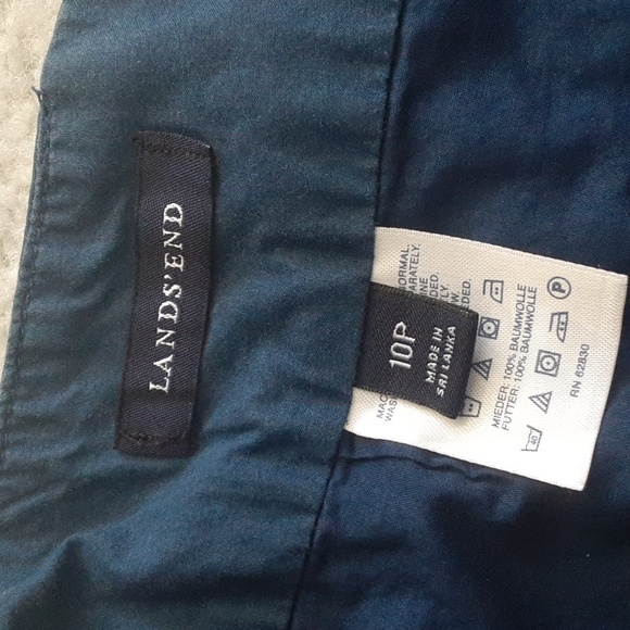 Lands end blue boat or sailing skirt. Size 10. - Picture 5 of 7